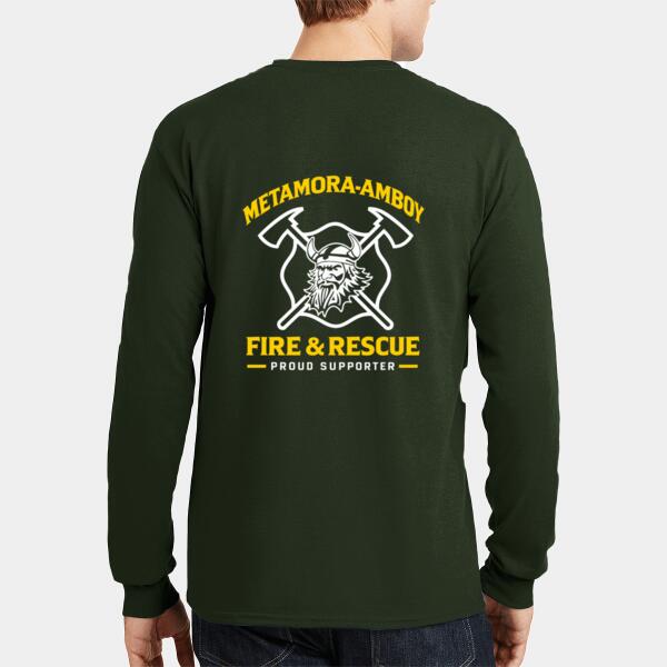 MFD 5-H - DryBlend ® 50 Cotton/50 Poly Long Sleeve T Shirt Thumbnail